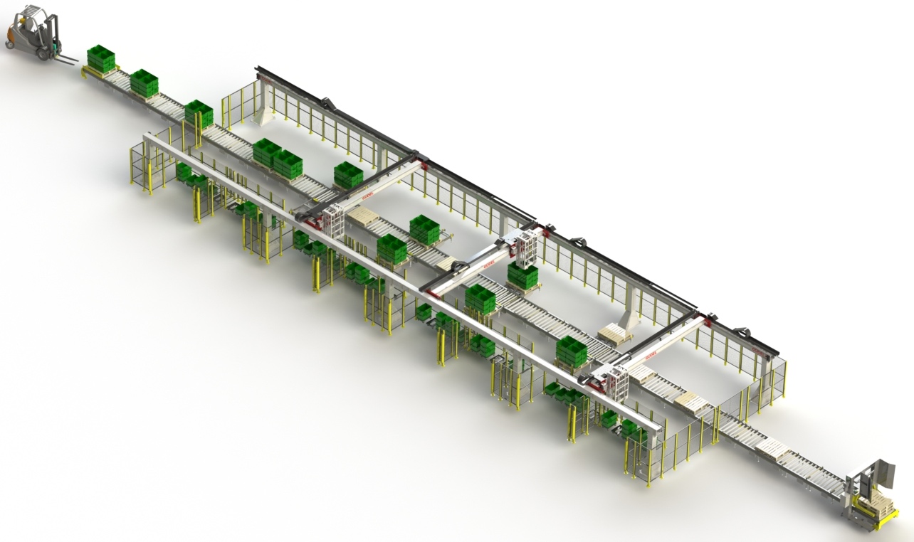 Automated Fresh Produce Distribution System